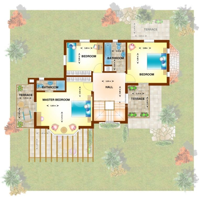 3+2 BRAND NEW VILLA FOR SALE IN ALSANCAK