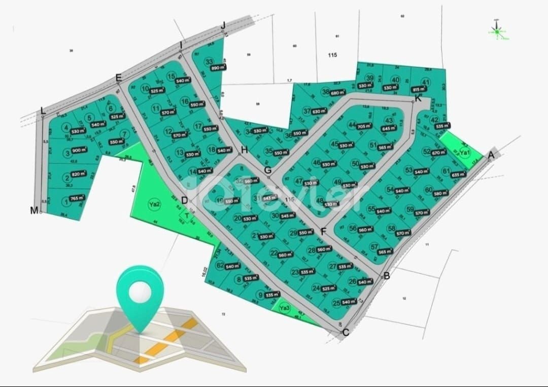 PROMISING LAND PLOTS WITH ONLY 10. 000 STG DOWN PAYMENT.. . . . 