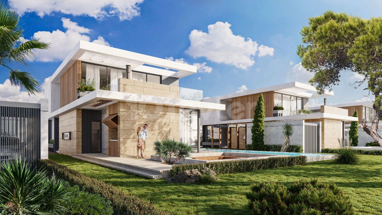 LUXURY VILLAS WITHIN WALKING DISTANCE TO THE SEA IN ÇATALKÖY