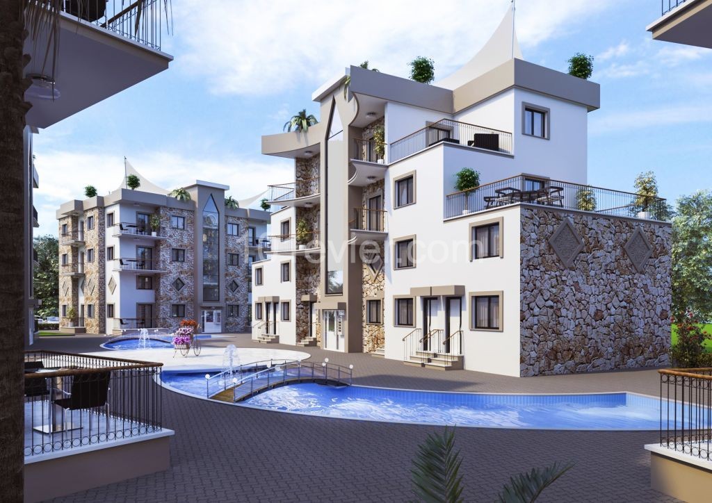 3+1 FLAT FOR SALE IN ALSANCAK WITH A POOL