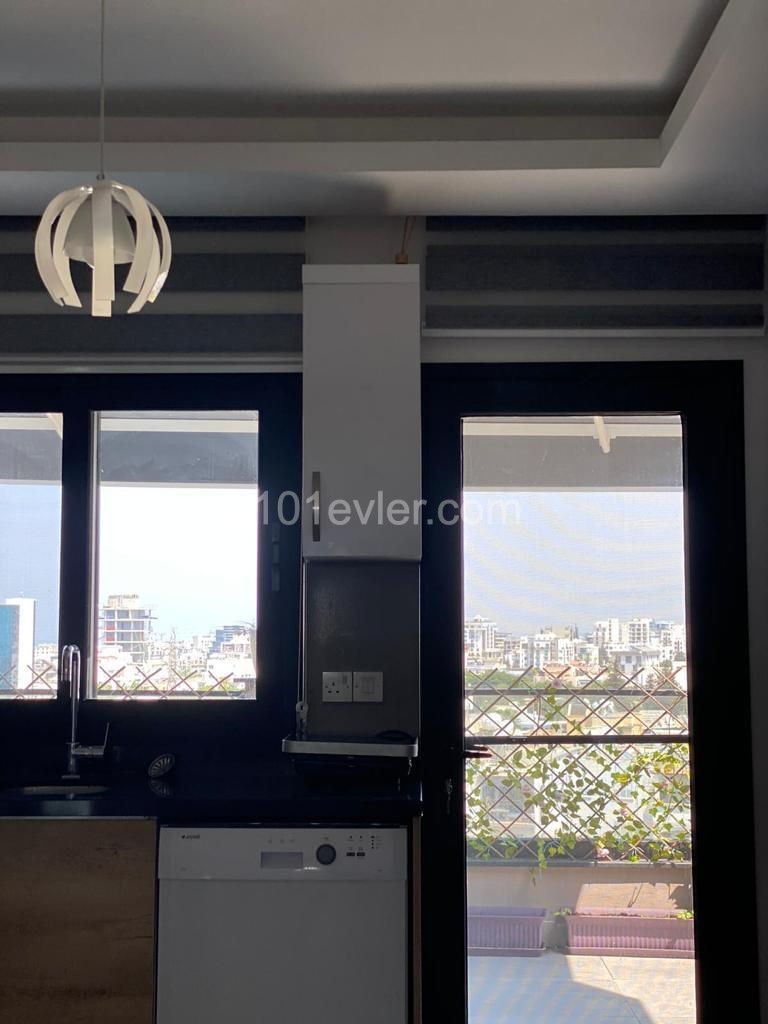 1000 GBP PENTHOUSE FOR RENT IN THE CENTER OF KYRENIA ** 