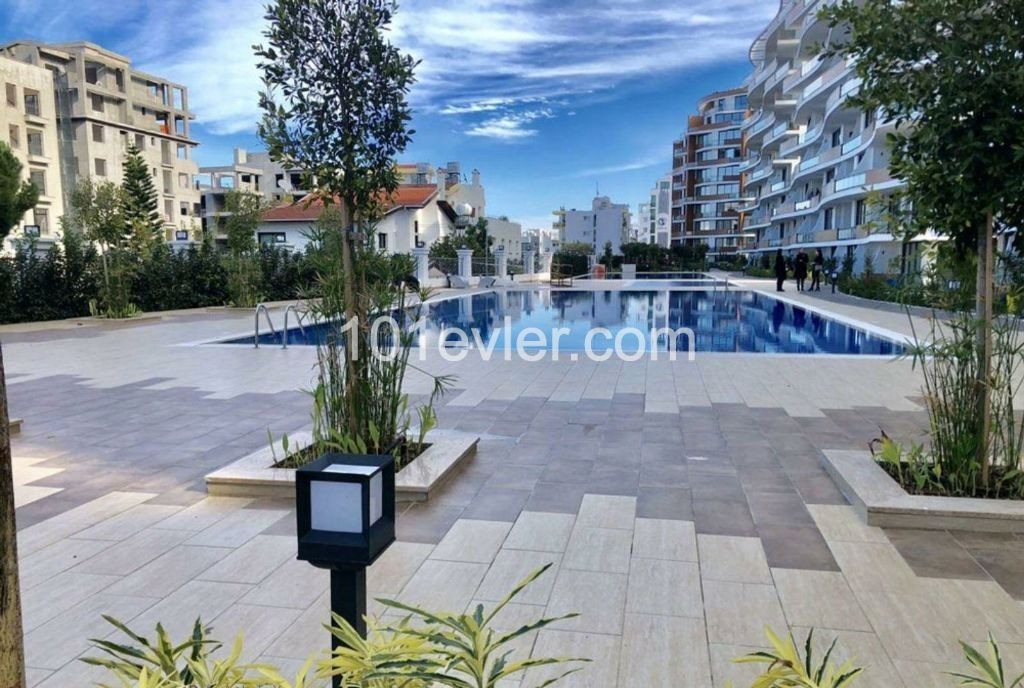 3+1 FLAT FOR SALE IN GIRNE SITE WITH POOL AKACAN ** 