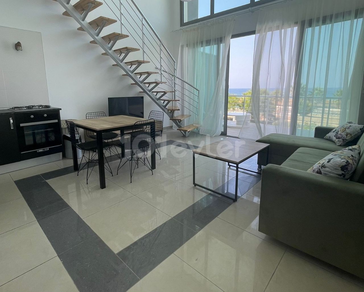 Kyrenia - Lapta. Daily apartment for rent 2+1 with furniture, Pool, 70 &. ** 