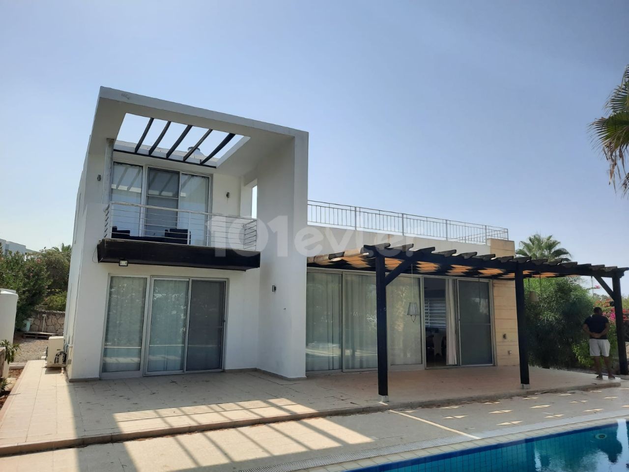 3+1 Villa with mountain & Sea view 3 Bedrooms, 1 Lounge & Kitchen, 2 Bath & Toilets with Private Swimming Pool & Garden ** 