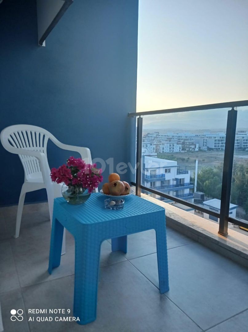 Iskele- Long beach Poyal Life Residence 0+1 apartment for sale. ** 