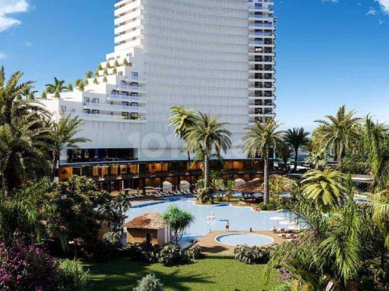 Iskele-Long beach Grand Sapphire Resort and Residences 0 + 1 Wohnungen zu verkaufen. ** 