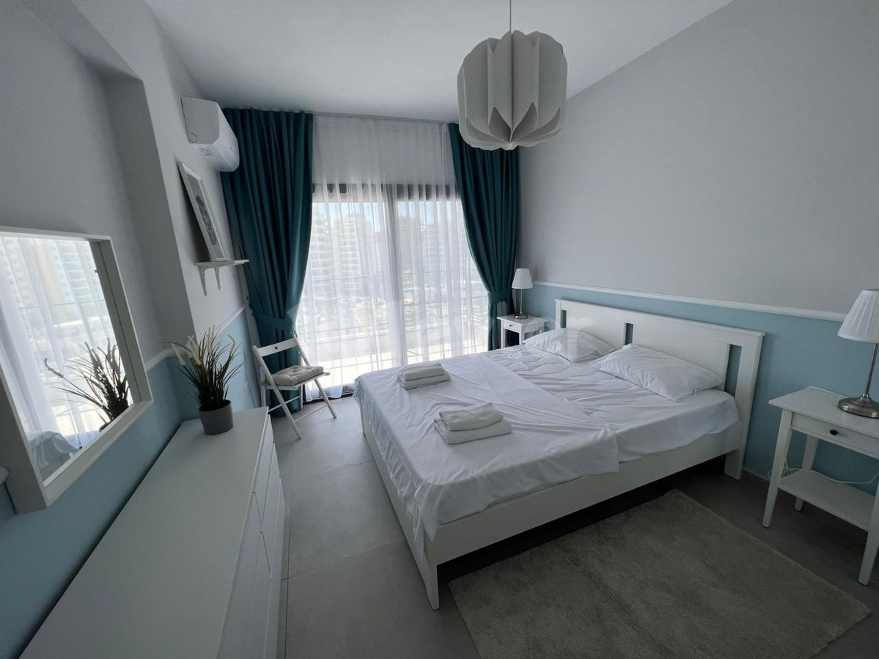 Iskele- Long beach, Caesar Resort 1+1 flat for sale.