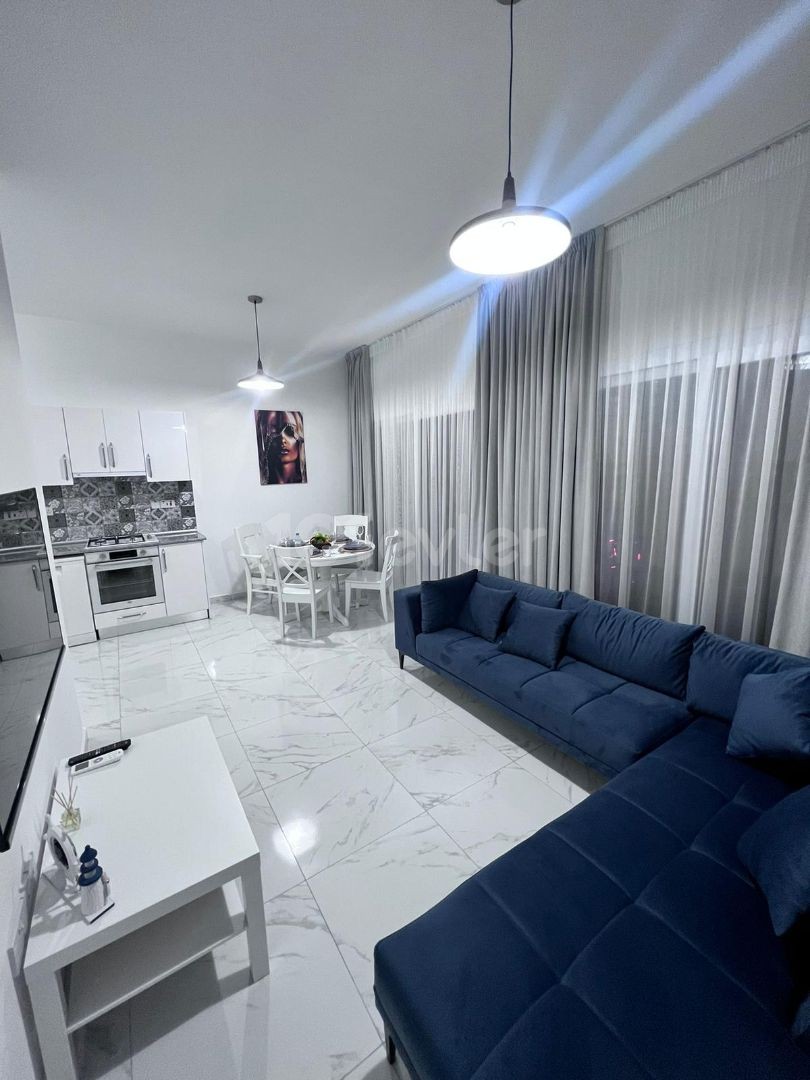 Kyrenia - Lapta, 2+1 for rent, new complex, new furniture. 3 months prepayment 2 deposits 1 commission