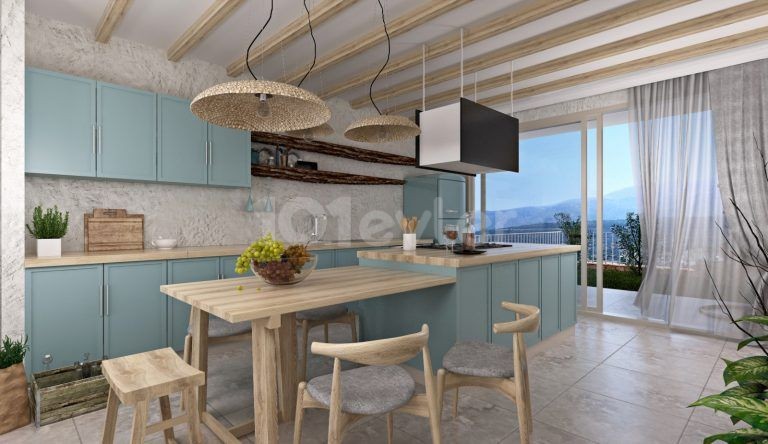 KYRENIA - ESENTEPE, 3+1 VILLA FOR SALE.