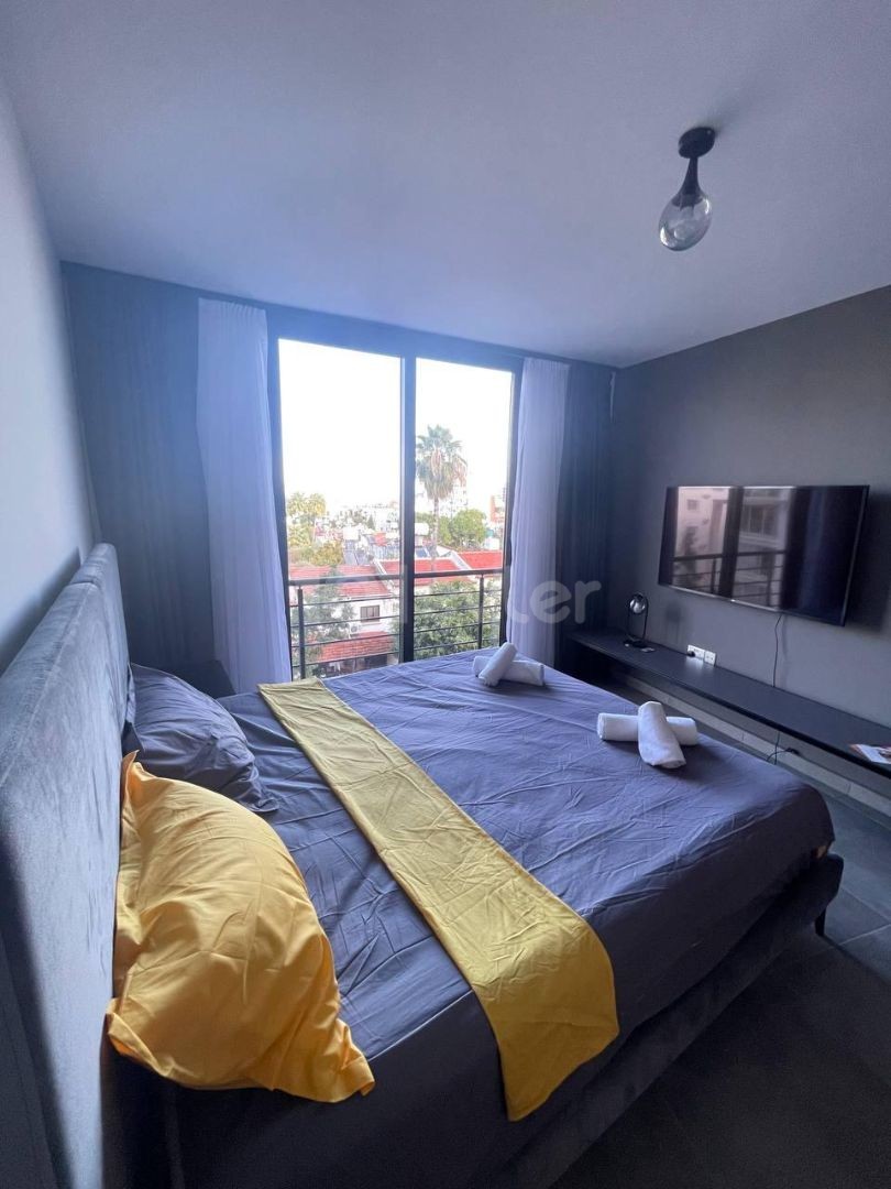 KYRENIA - Upper Kyrenia, apartment for sale 0+1 in Barış Park.