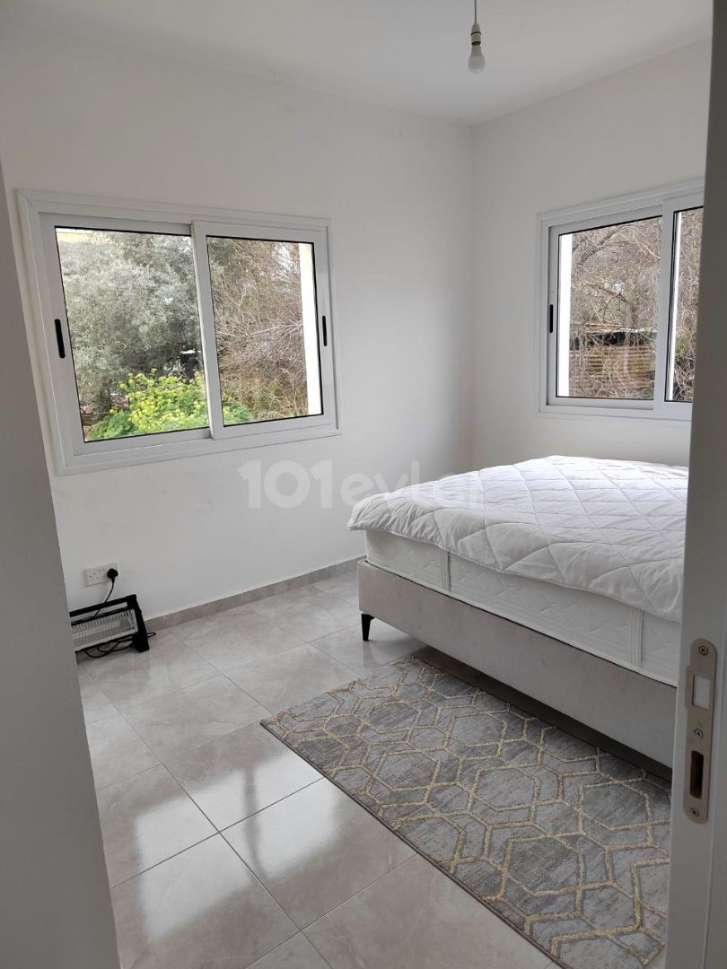 Kyrenia - Lapta, 2+1 for sale, sold with its own land on the first floor. 