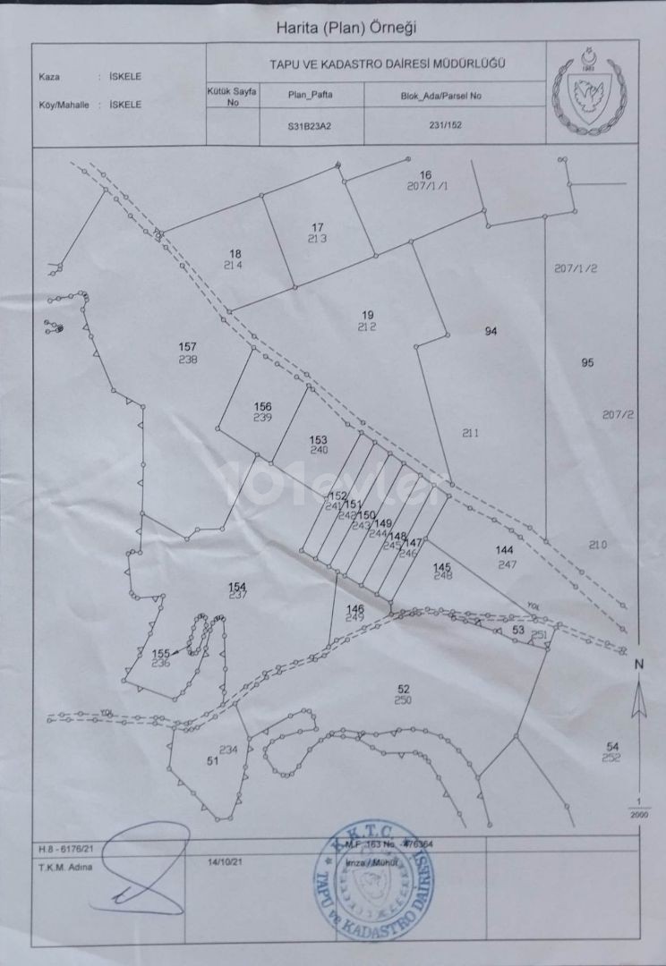 Iskele , Land for sale