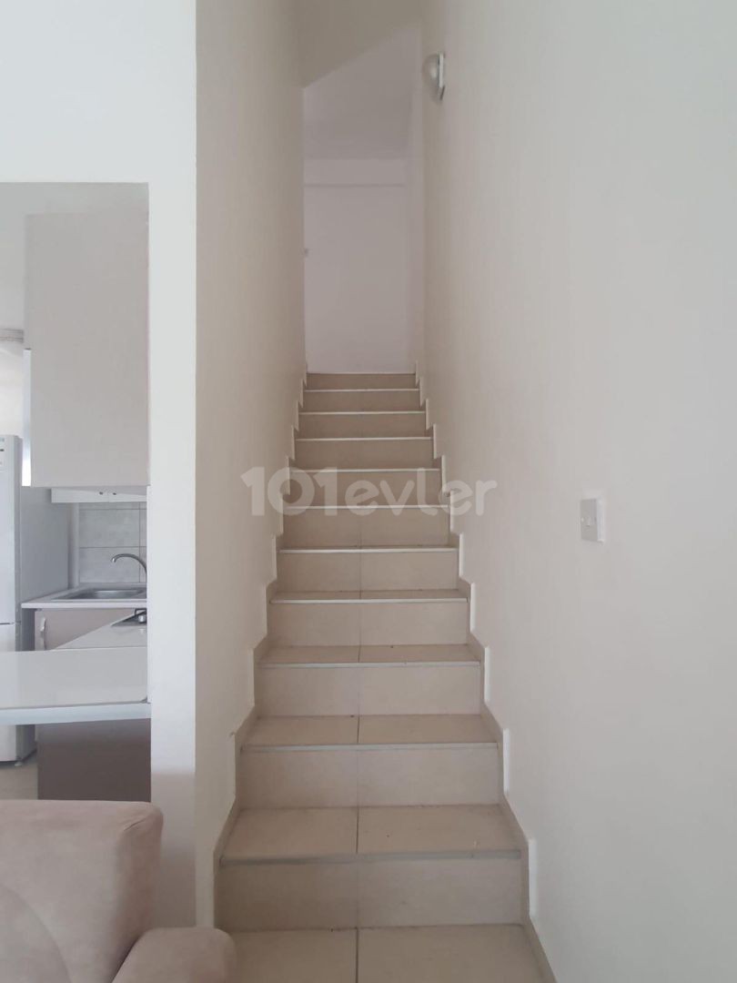 Kyrenia - Karaoglanoglu sells 1+1 duplex with private garden. 