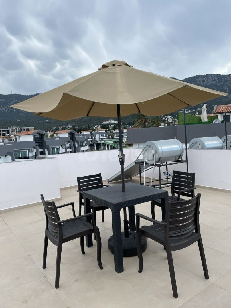 Kyrenia - Karanauglu penthouse for sale 1+1. 