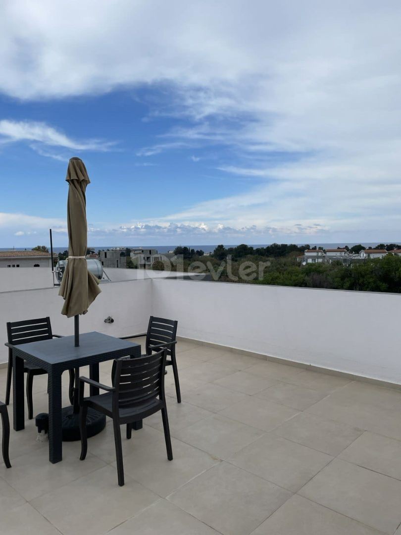 Kyrenia - Karanauglu penthouse for sale 1+1. 