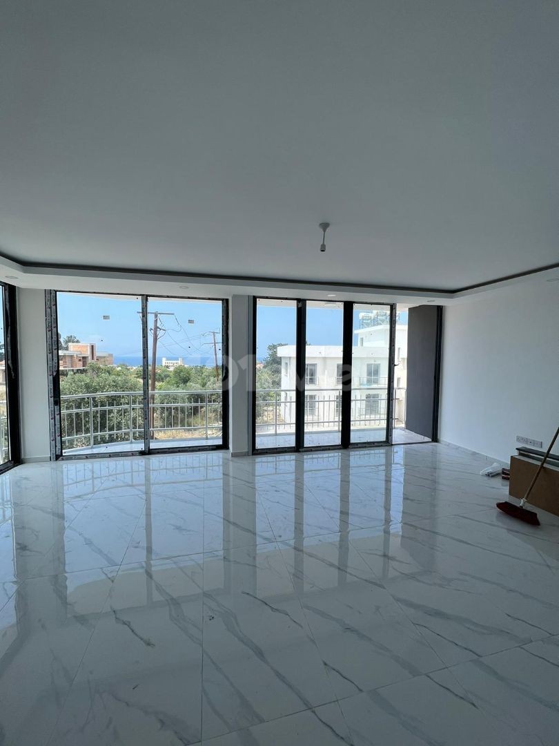 2+1 Flat in the Center of Lapta with Swimming Pool and Ground Parking