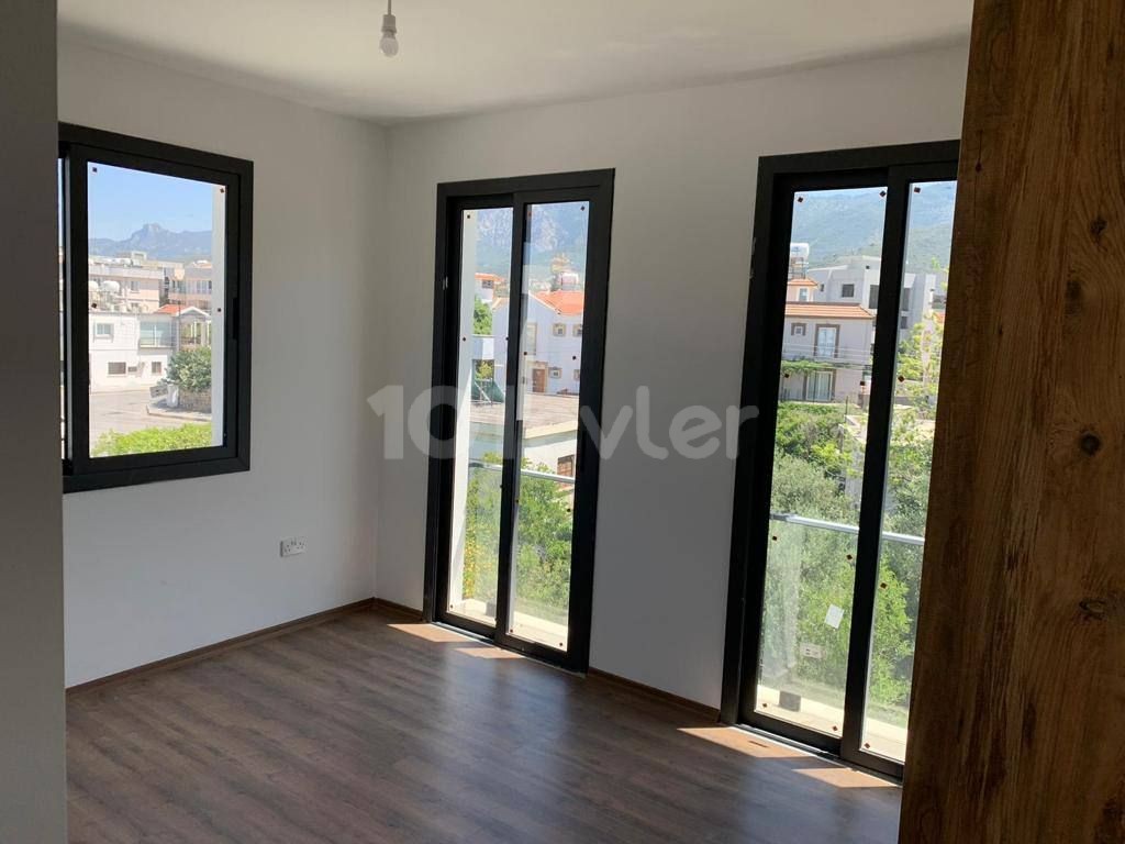 2+1 flat with sea and mountain view is for sale in a new modern complex in Kyrenia - Alsancak. We speak Turkish, English and Russian.