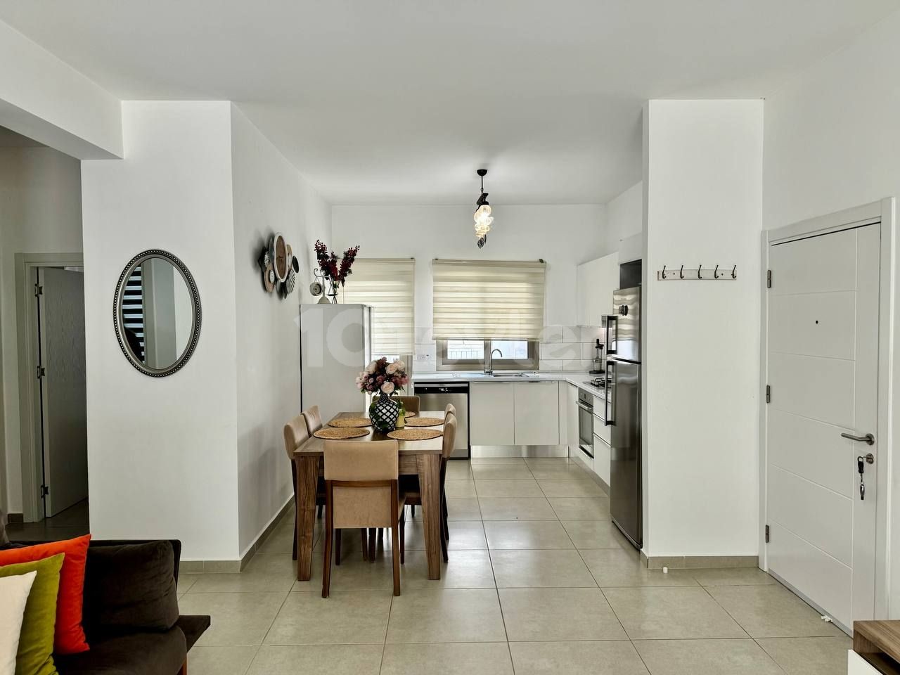 گیرنه - ALSANCAK MILOS PARK HOMES FLAT برای فروش 2+1.