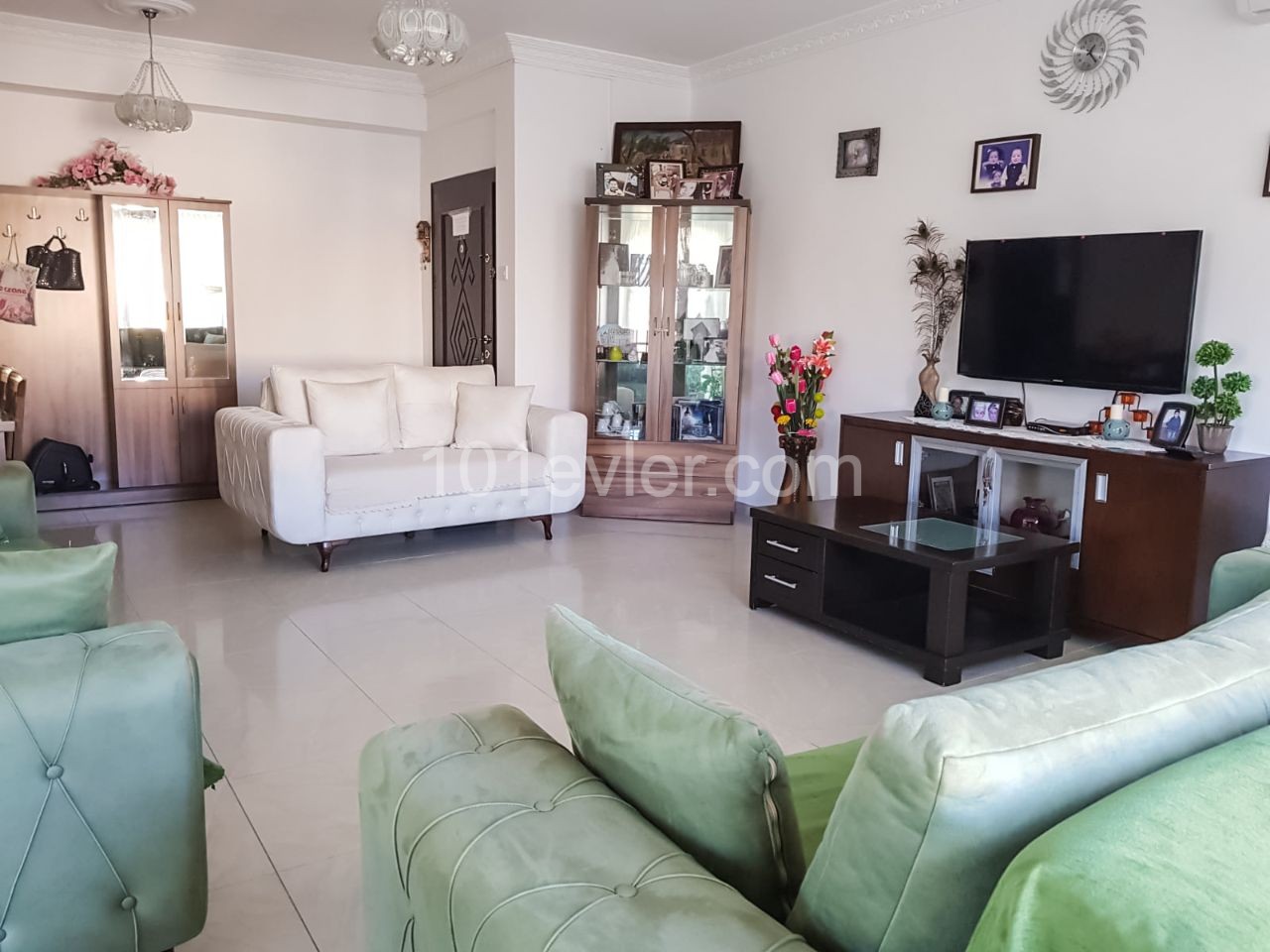 3+1 130m2 Flat for Sale in Famagusta-Kurudere Region ** 