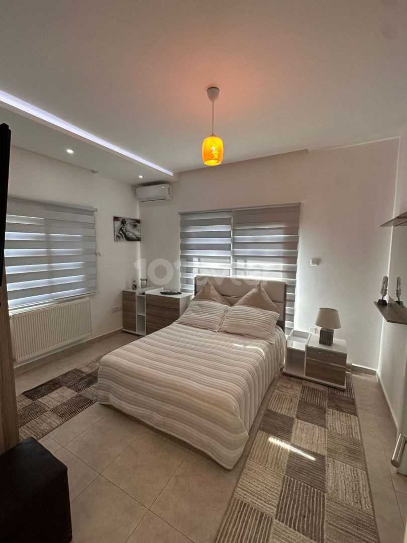 Fully furnished Daily Rental Villa with Mountain and Sea Views in Alsancak - Yeşiltepe Region