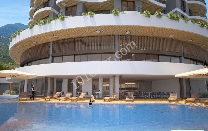 2 Bedroom Luxury Mediterranean Sea View Flat for Sale!