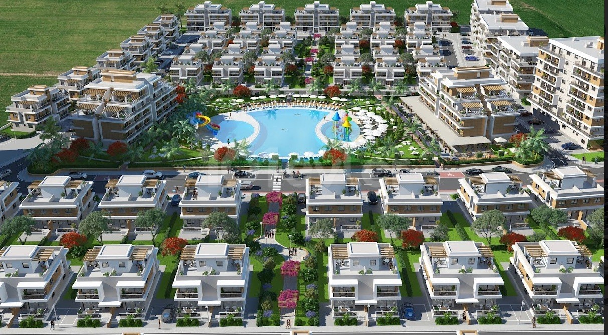 Royal Sun Elit’te Hazır 1+1 Daire Bahçe Kat Aquamarin Blok