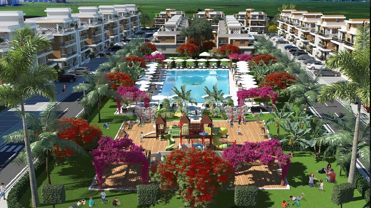 Royal Sun Elit’te Hazır 1+1 Daire Bahçe Kat Aquamarin Blok