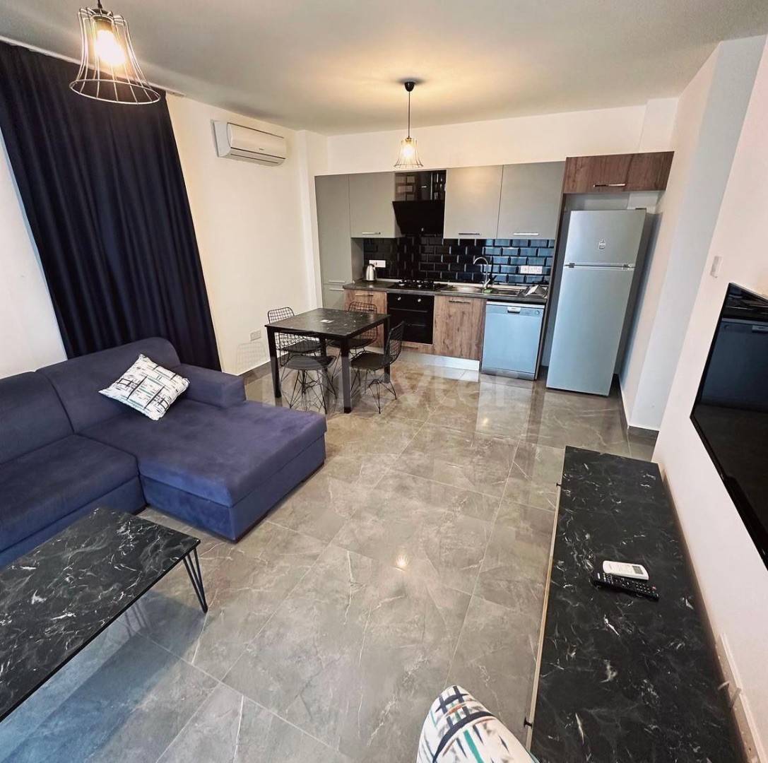 Rental luxury 1+1 flat in Northernpark Famagusta city center walking distance to emu