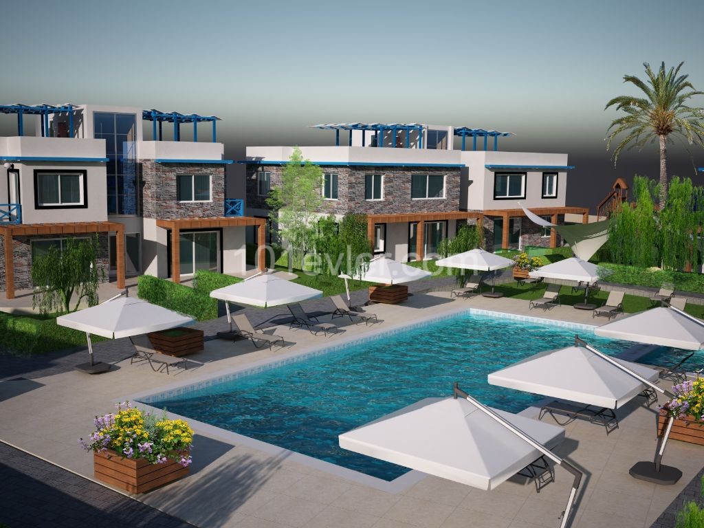 KYRENIA IS LOCATED 150 METERS FROM THE SEA IN KARSIYAKA 2+1 1+1 LUXURY APARTMENTS ** 