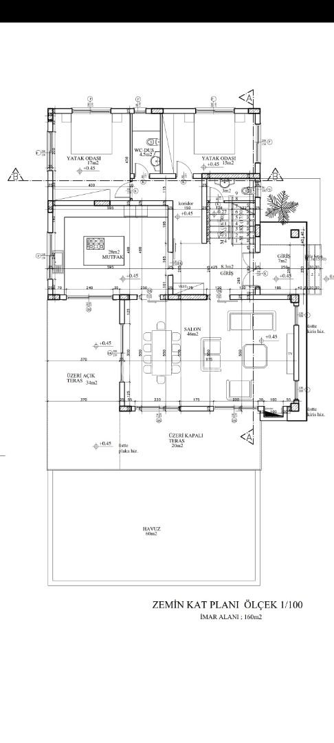 ВИЛЛА 3 + 1 НА ПРОДАЖУ В КАРЬИЯКЕ ** 