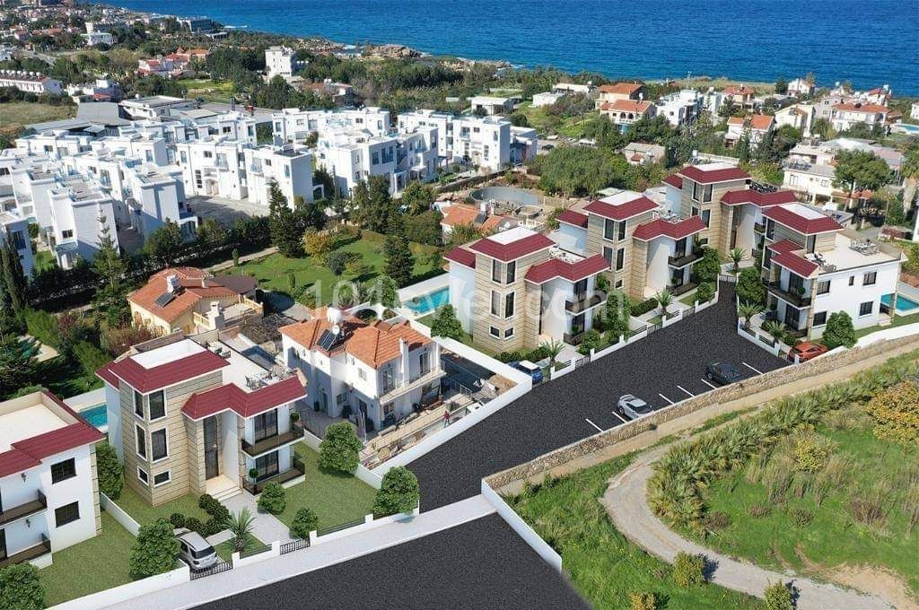 alsancak da deniz mazarali satilik villa