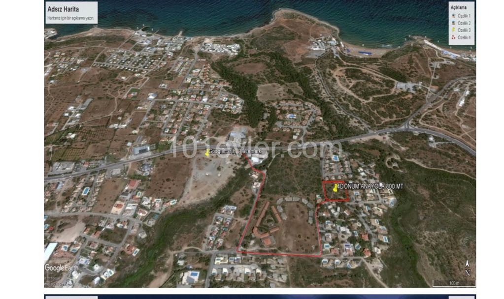 Residential Zoned Plot For Sale in Çatalköy, Kyrenia