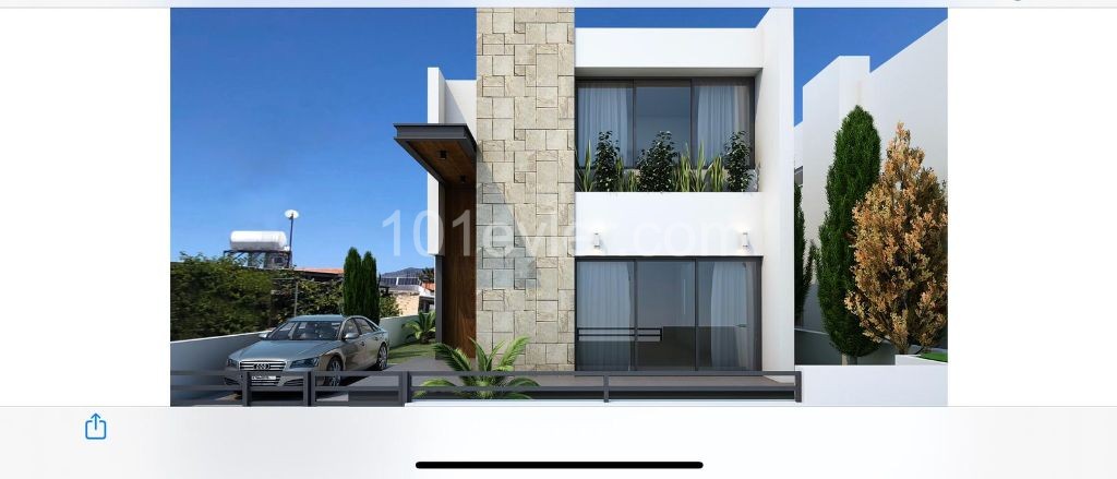In der letzten Phase des Projekts befindet sich ein 3-Zimmer-Doppel-Llogara mit moderner Architektur und Türkischem Coco. ** 