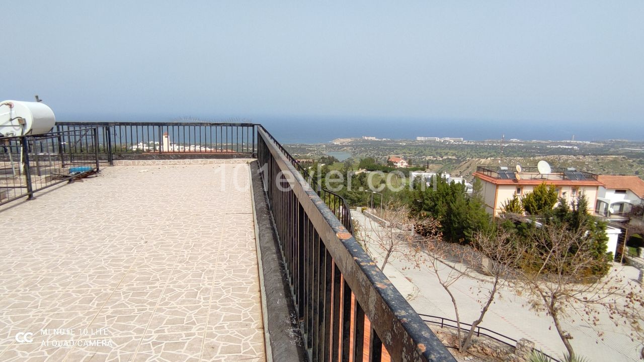 Kesmez sea view, on-site, ready to move, Ensuite , 2 Bedroom, Corner Penthouse ** 