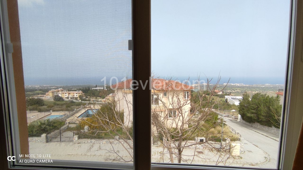 Kesmez sea view, on-site, ready to move, Ensuite , 2 Bedroom, Corner Penthouse ** 