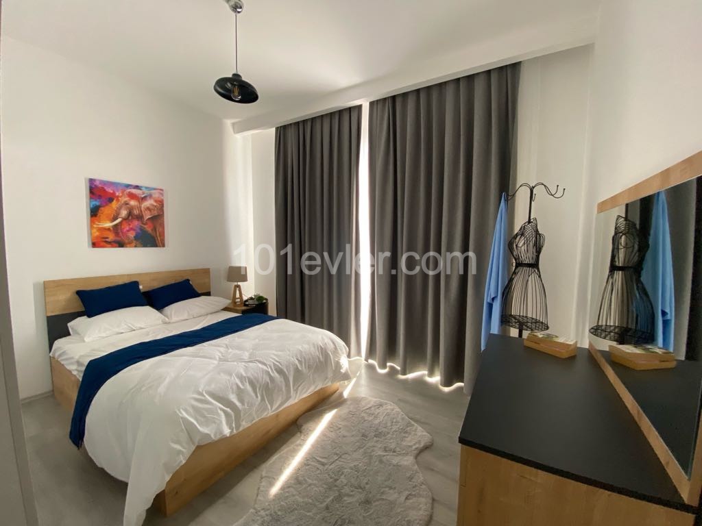 A 2-bedroom apartment in the most prestigious district of Kyrenia, ready to move to a modern concept ** 