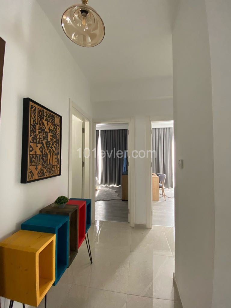 A 2-bedroom apartment in the most prestigious district of Kyrenia, ready to move to a modern concept ** 