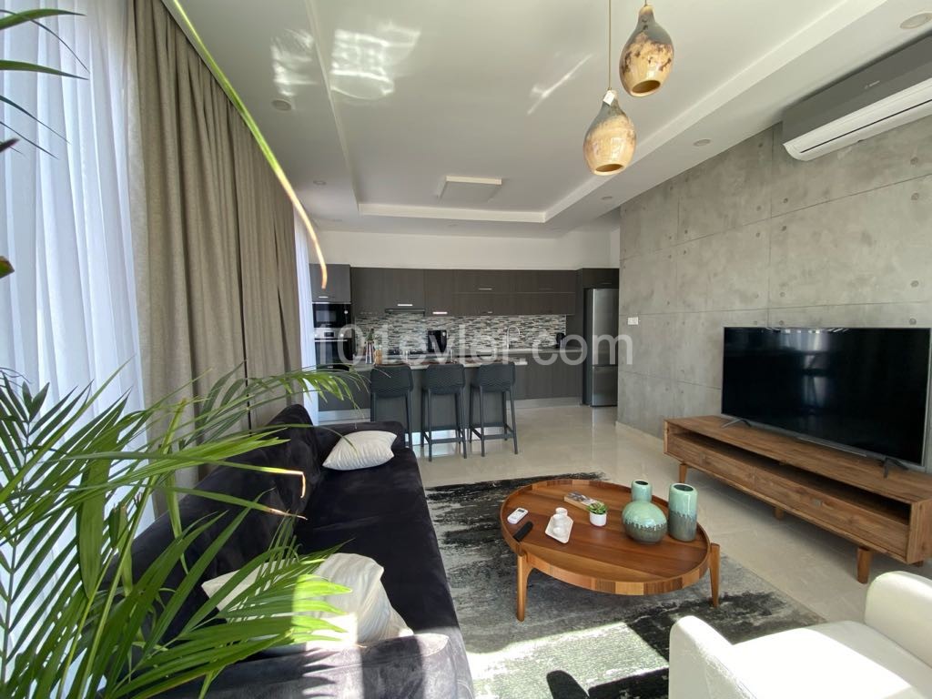 A 2-bedroom apartment in the most prestigious district of Kyrenia, ready to move to a modern concept ** 