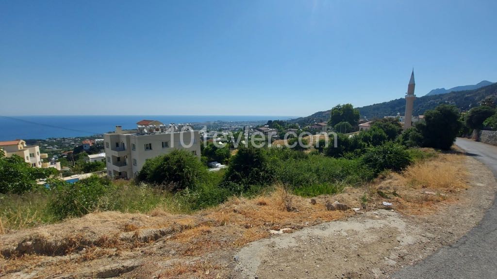 820m2 Land for Sale with Decapitated Sea View in Lapta ** 