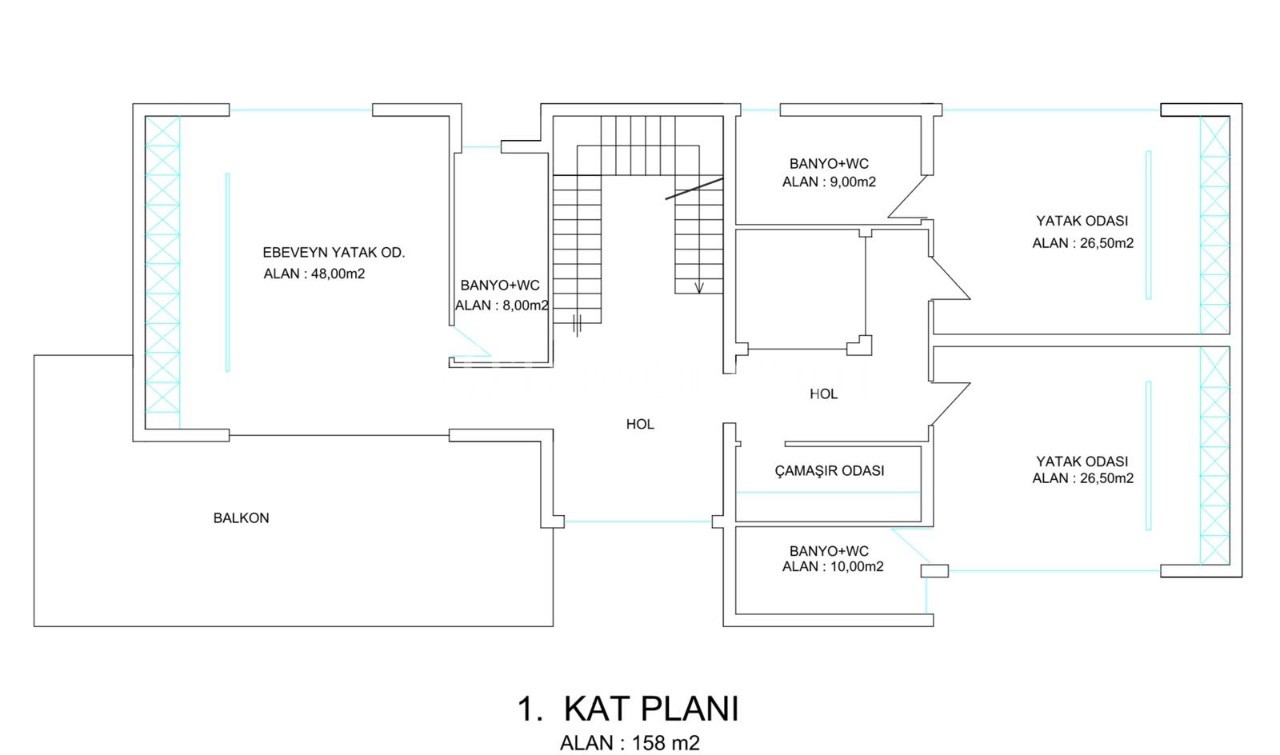 Einzigartige und Ultra-Luxus-4-Schlafzimmer-Villa zum Verkauf auf 4 Hektar Land ** 