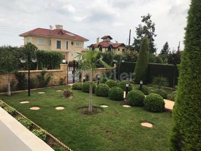 Private house with stylish landscaping in a prestigious neighborhood close to the sea in Çatalköy ** 