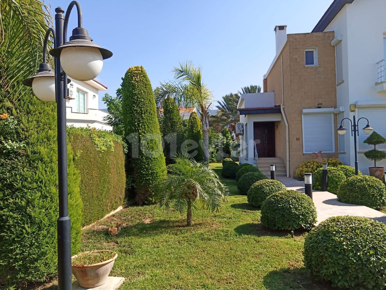 Private house with stylish landscaping in a prestigious neighborhood close to the sea in Çatalköy ** 