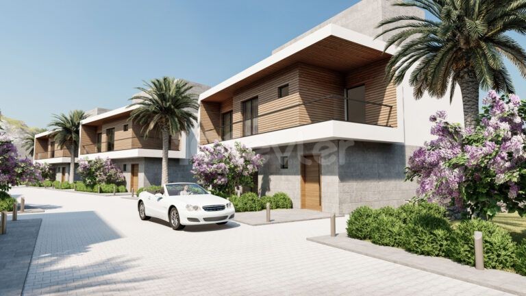 4+1 Luxury Villa with Modern Architecture for Sale in Karaoğlanoğlu, Girne ** 