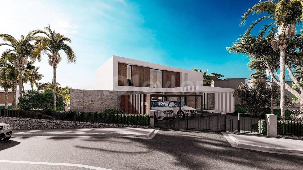 4 + 1 and 5 + 1 Villa Options that Promise a Luxurious Life in Kyrenia Esentepe ** 