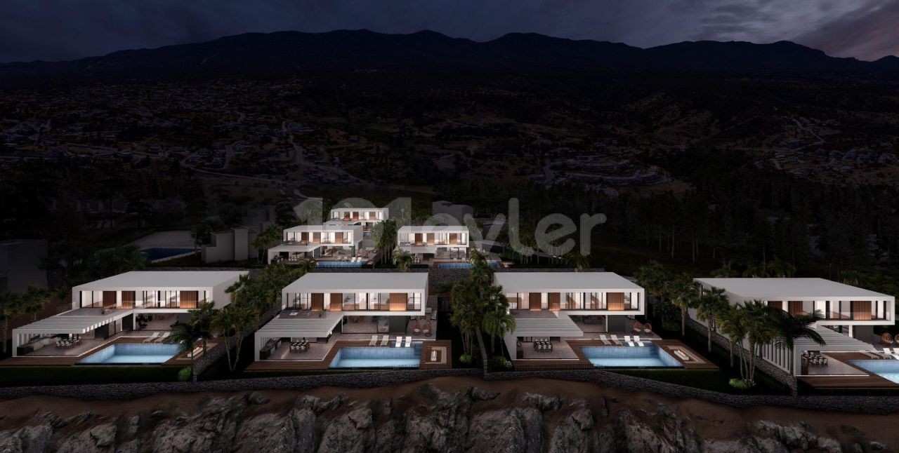 4 + 1 and 5 + 1 Villa Options that Promise a Luxurious Life in Kyrenia Esentepe ** 