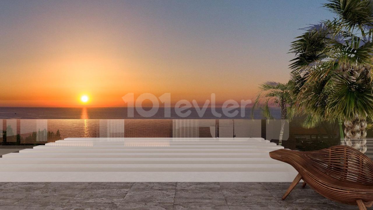 4 + 1 and 5 + 1 Villa Options that Promise a Luxurious Life in Kyrenia Esentepe ** 