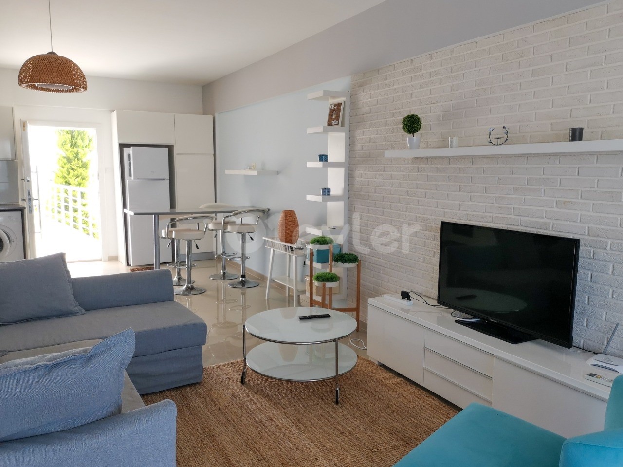 A Well-Maintained, 2-Bedroom Apartment for Sale on the Seafront in Iskele Bosphorus ** 