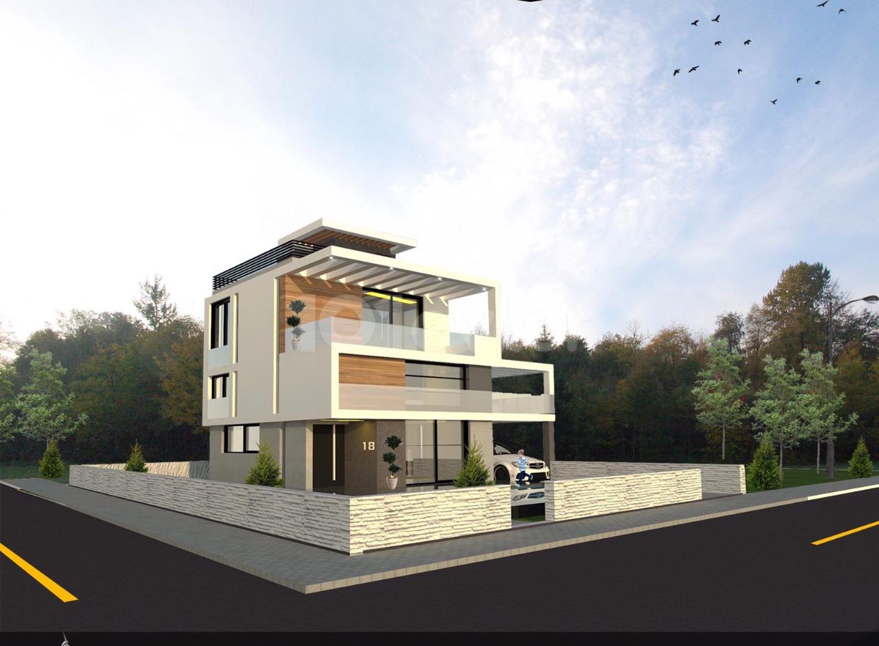 Modern Triple Twin Villas with a Magnificent Pool Located in Kyrenia Karaoglanoglu ** 