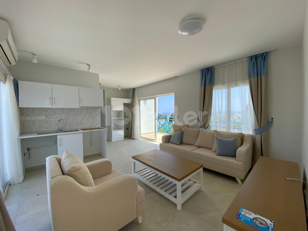 Spacious Penthouse Apartment for Sale with Sea and Mountain Views, Located on the Site in Alsancak, Kyrenia ** 