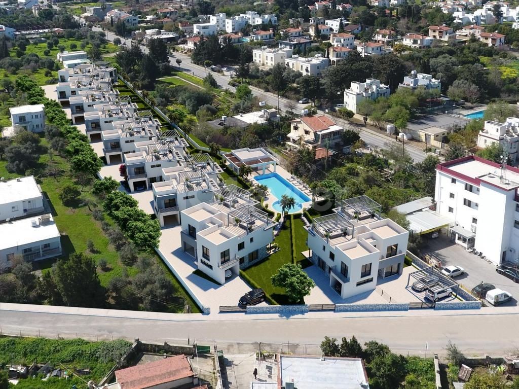 Kyrenia Karaoglanoglu is Also Quite Modern And Luxurious, Our Twin Villas with a Garden, a Communal Pool On the Site and 3 + 1 and 3 + 1 Options are Ideal for Investment ** 